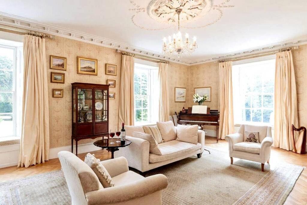 Georgian Villa In Richmond On The River Swale Buitenkant foto